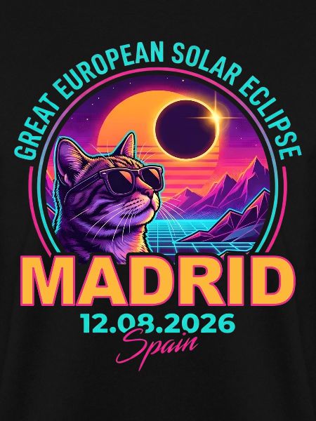 Solar Cat Madrid Eclipse 2026