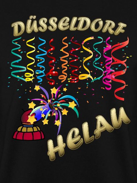 Düsseldorf Helau Festkonfetti