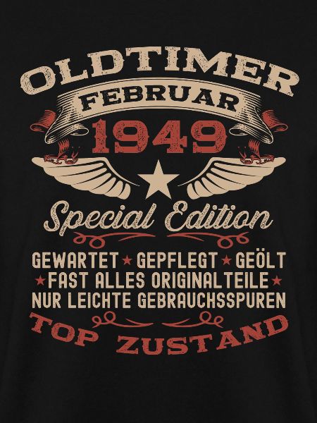 77e anniversaire Oldtimer Février 1949