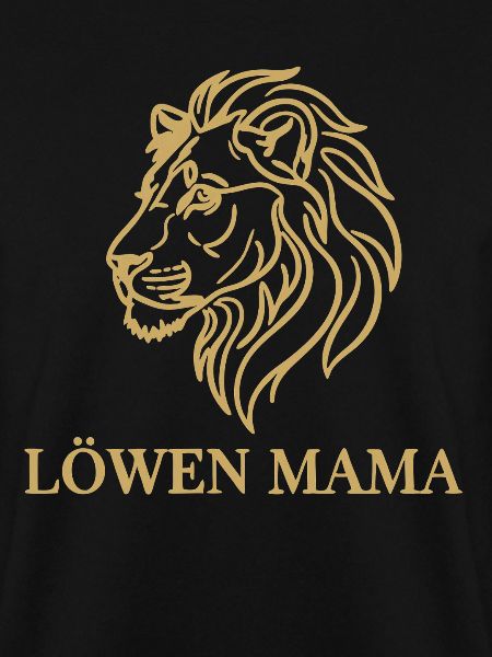 Löwe Mama Löwenkopf