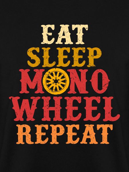 Monowheel Monocyclist