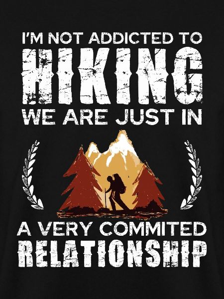 Hiking Commitment Tee Design