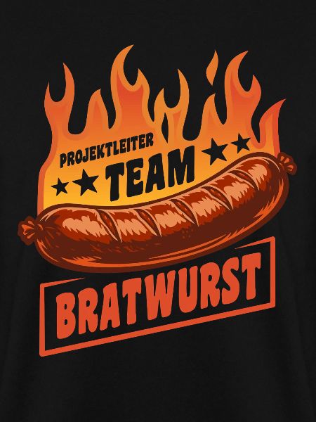 Projektleiter Team Bratwurst | Grillen Feuer