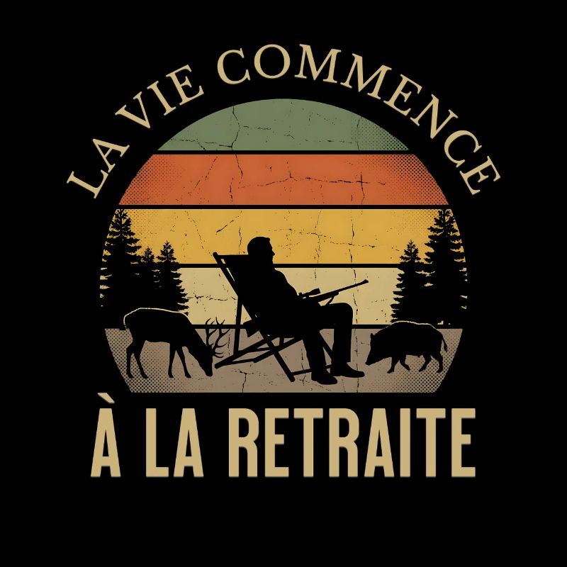 Das Leben beginnt bei Retreat Hunter Humor