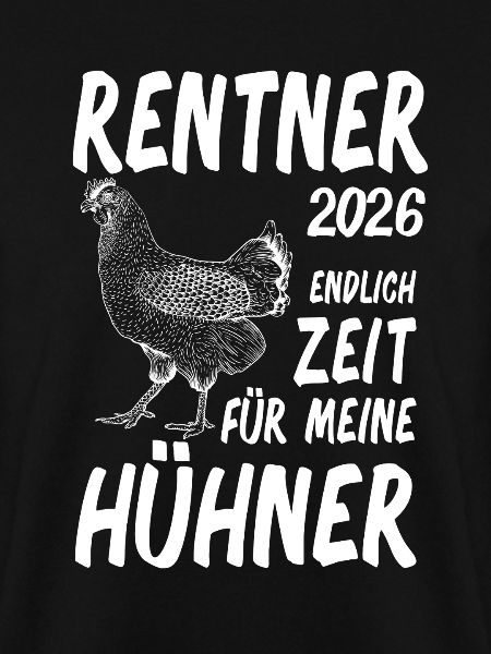 Rentner 2026 Hühner