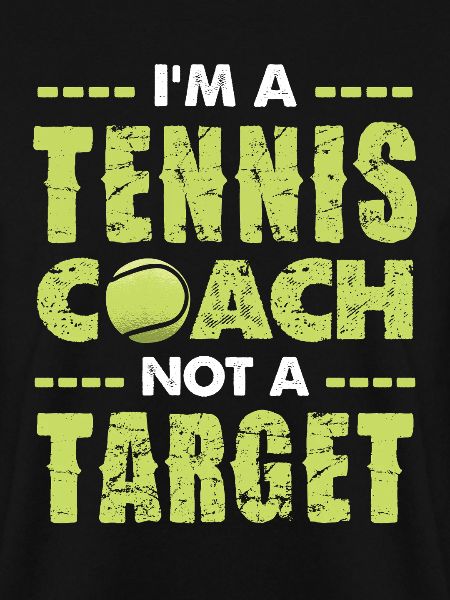 Ich bin Tenniscoach kein Ziel