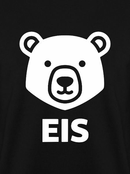 Eisbär Kopf Minimallogo