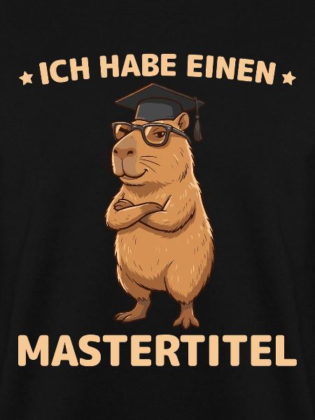 Master 2026 Capybara Bestandene Masterprüfung
