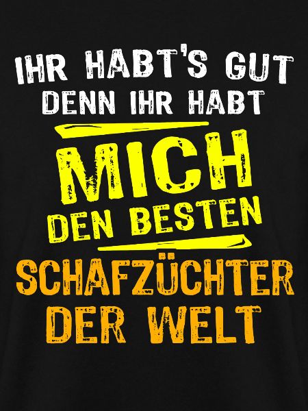 Schafzüchter Geschenk