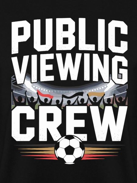 Public Viewing Crew Fußball Fan