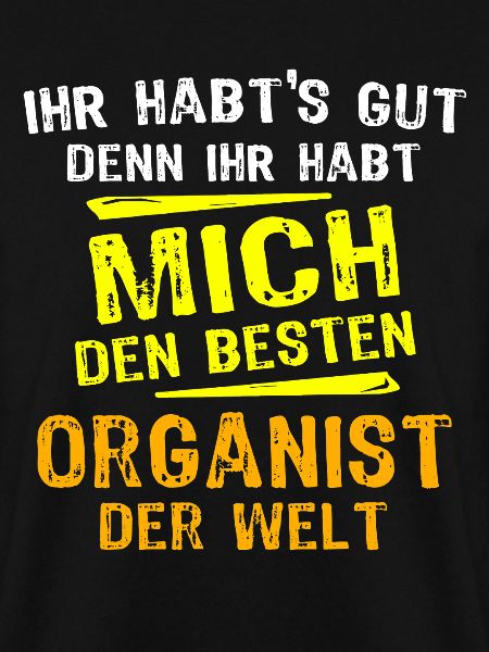 Organist Geschenk