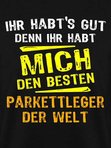 Parkettleger Geschenk