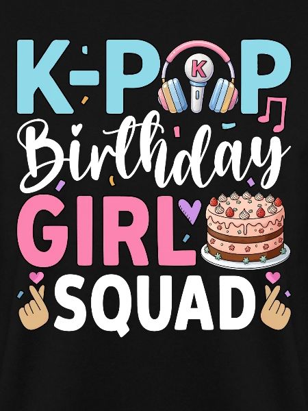 K-Pop Birthday Girl Squad
