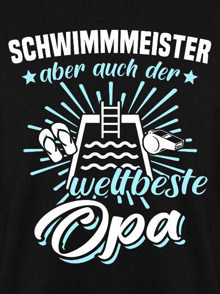 Bademeister Opa Schwimmmeister