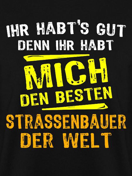 Strassenbauer Geschenk