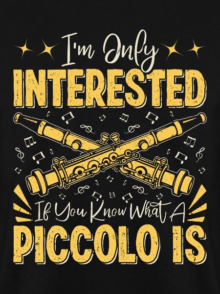 Piccoloist Marching Band Instrumentenmusiker
