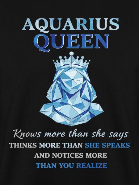 Aquarius Queen Sternzeichen Wassermann