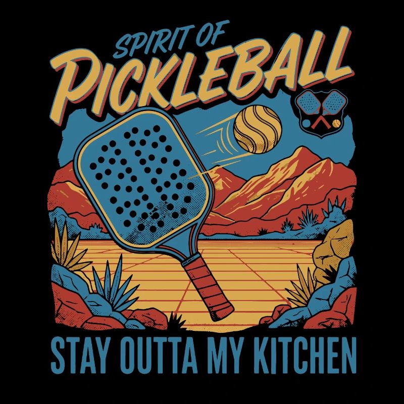 Pickleball-Geist von Pickleball Bleib mir raus