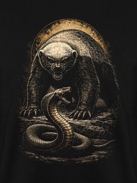 Honigdachs Honey Badger Tier