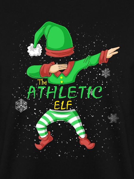 Athletisches Elfen-Familienshirt