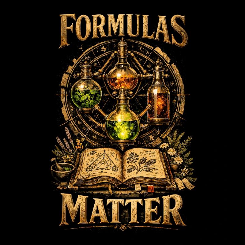 Apotheker Apothekerin Formulas Matter