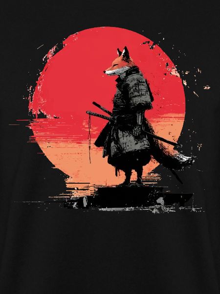 Fox Samurai at Sunset