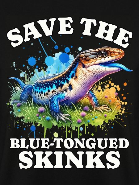 Save Blauzungenskink