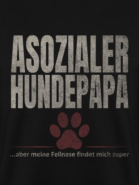 Asozialer Hundepapa Fellnase