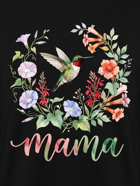 Rubinkehlige Kolibris Mama Mama