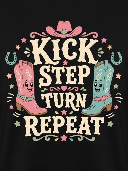 Kick Step Turn Repeat