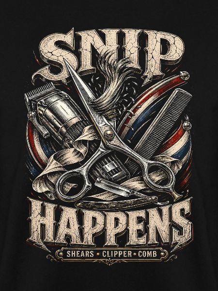 Barber Barbier Snip Happens