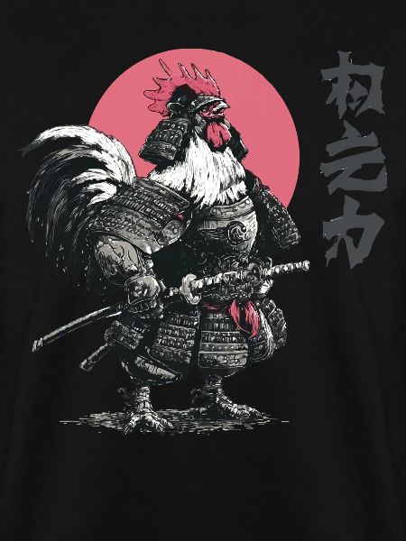 Rooster Samurai Armor Print
