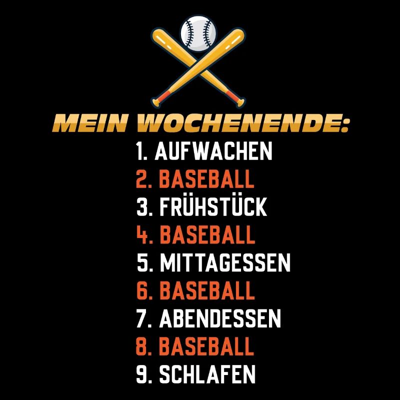 Baseball Wochenende – Mein Plan