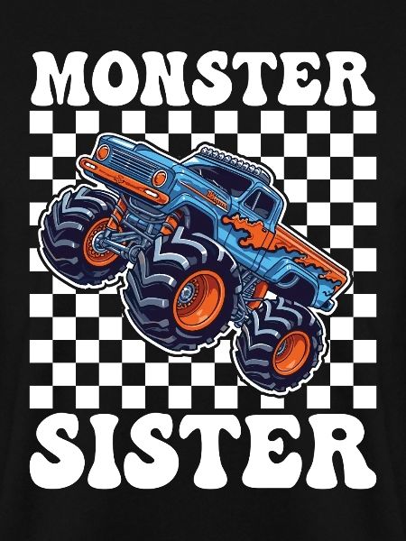Monstertruck Schwester Motiv