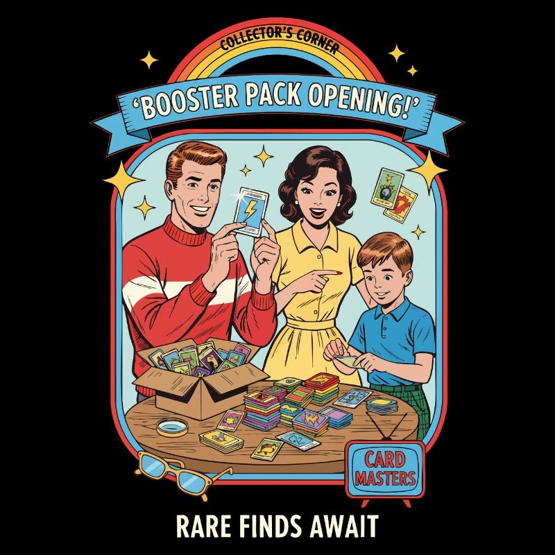 Booster Pack-Öffnung Sammlerecke Seltene Funde