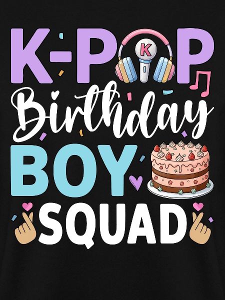 K-Pop Birthday Boy Squad