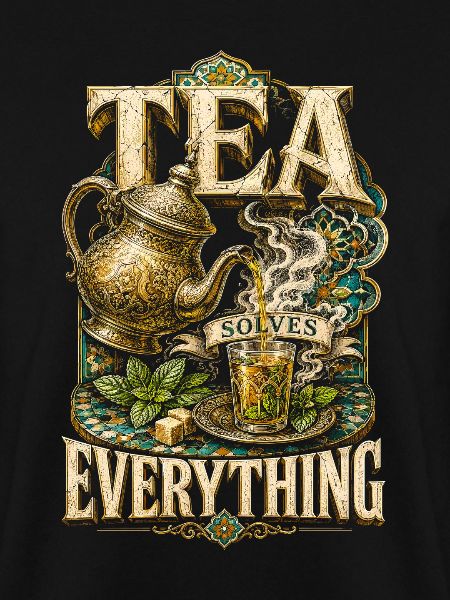 Marokkaner Marokko Tea Solves Everything