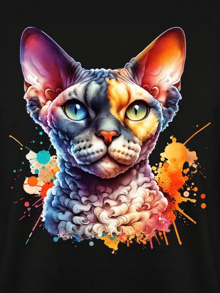 Devon Rex Motif