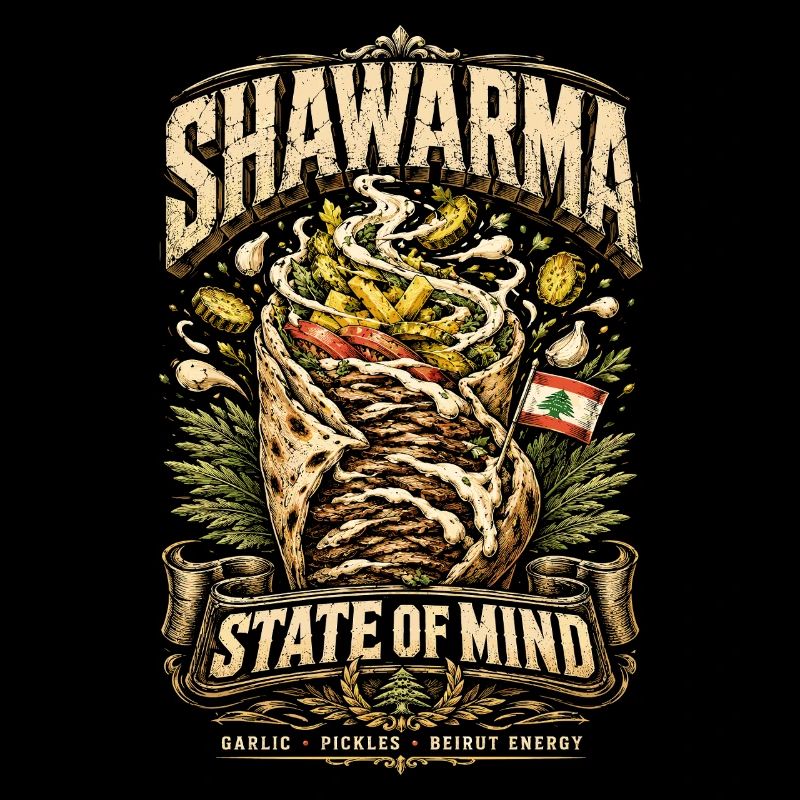 Libanon Libanese Shawarma State Of Mind