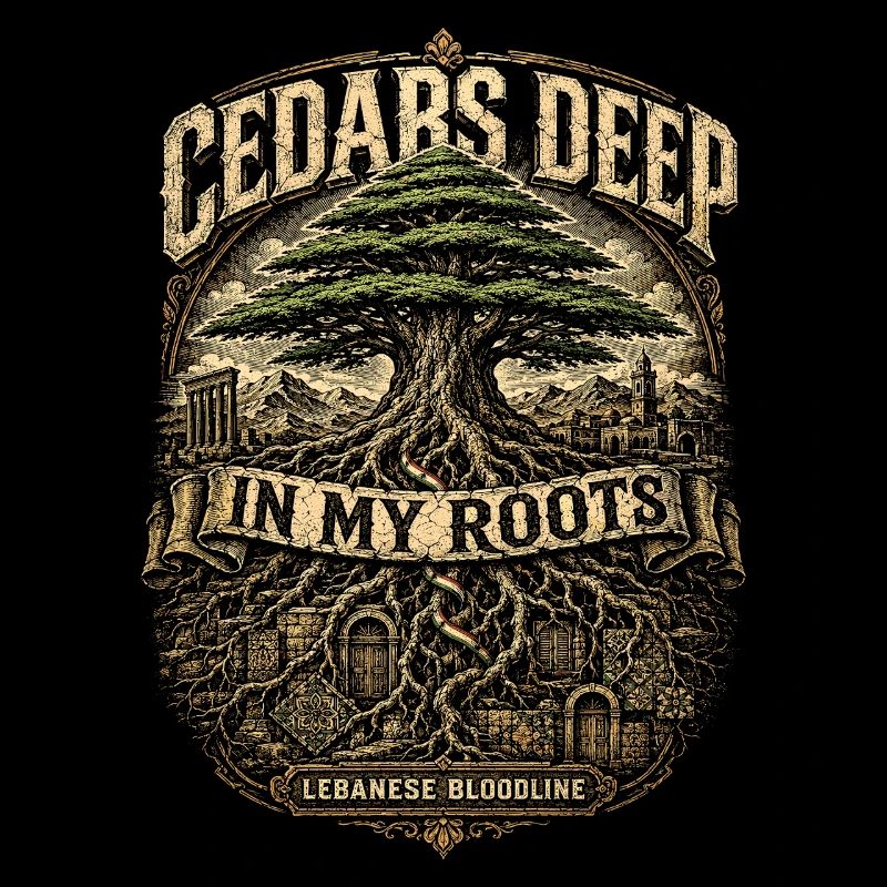 Libanon Libanese Cedars Deep In My Roots