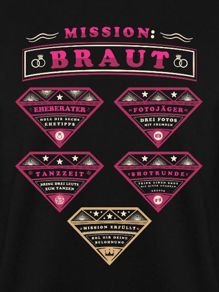 Braut – Junggesellinnenabschied mit Missionen