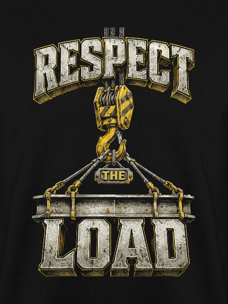 Kranführer Kranfahrer Respect The Load