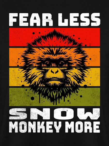 Snow Monkey Schneeaffe