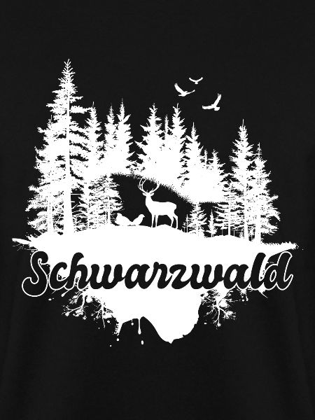 Schwarzwald Hirsch Wald Natur Motiv