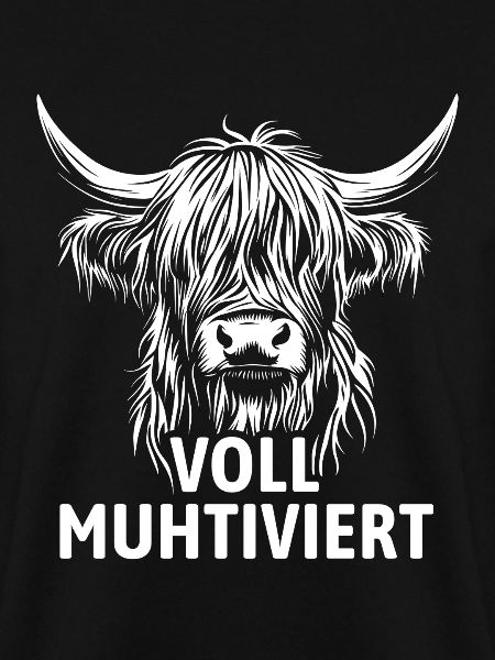 Voll Muhtiviert Hochland Rind