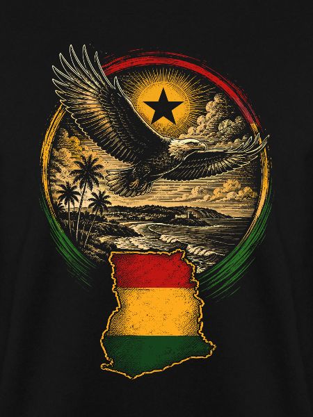 Ghana Adler Ghanese Ghanesisch