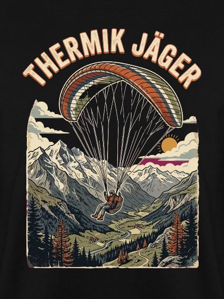 Thermik Jäger Gleitschirm Berge