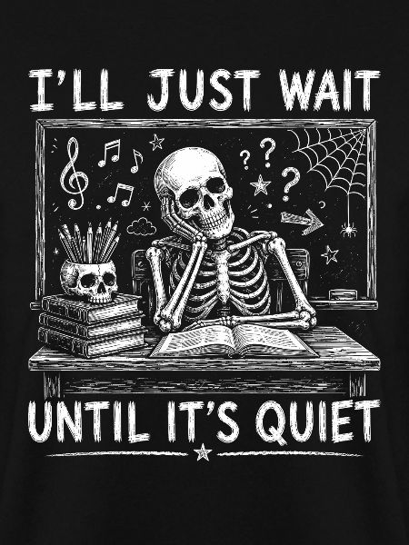 Lehrer, Halloween, Skelett