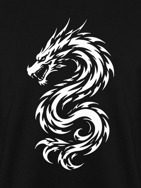 Dragon Tribal Tattoo Style Style