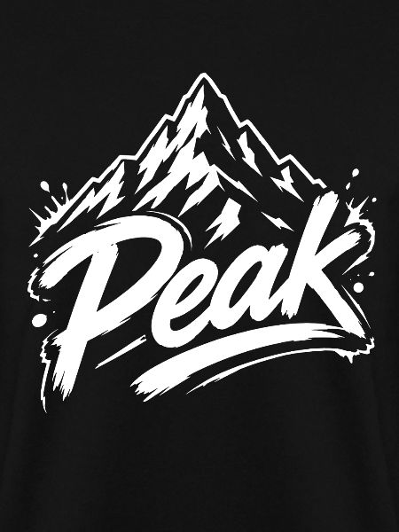 Peak Berggipfel Grafik | Jugendwort
